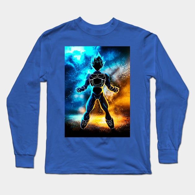 Vegeta super saiyan Long Sleeve T-Shirt by San Creative